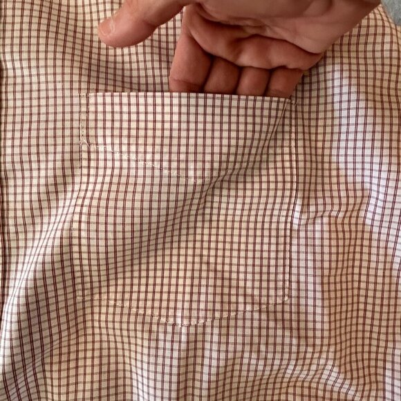 NWT Chestnut Hill Performance Woven No Iron Longsleeve Button Down Size 3XL XXXL - Picture 7 of 12